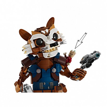 LEGO Marvel Super Heroes - Rocket si Bebelusul Groot 76282