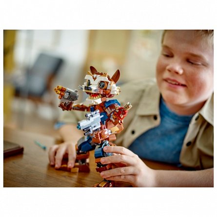 LEGO Marvel Super Heroes - Rocket si Bebelusul Groot 76282