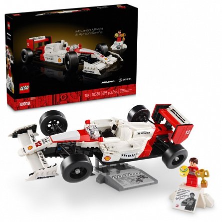 LEGO Icons Creator Expert - McLaren MP4-4 si Ayrton Senna 10330