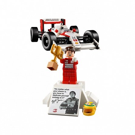 LEGO Icons Creator Expert - McLaren MP4-4 si Ayrton Senna 10330