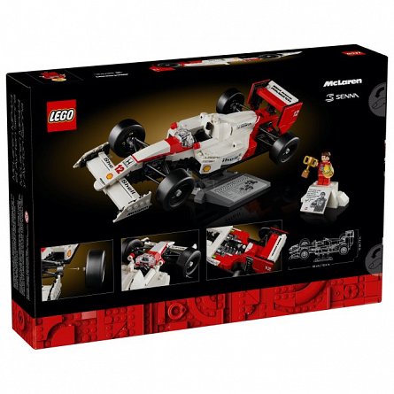 LEGO Icons Creator Expert - McLaren MP4-4 si Ayrton Senna 10330