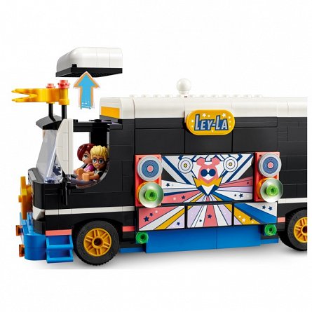 LEGO Friends - Autocar de turneu pentru staruri pop 42619