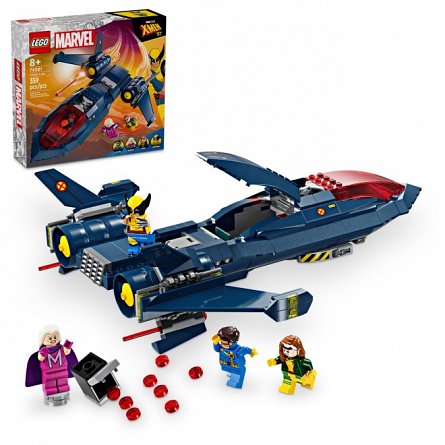 LEGO Marvel Super Heroes - Avionul X-Jet al X-Men 76281