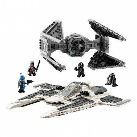 LEGO Star Wars - Fang Fighter mandalorian vs TIE Interceptor 75348