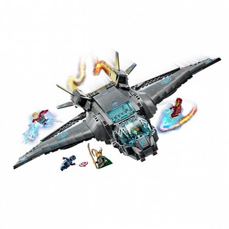 LEGO Marvel Super Heroes - Quinjetul Avengers 76248