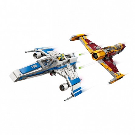 LEGO Star Wars - E-Wing al Noii Republici vs Starfighter-ul lui Shin Hati 75364