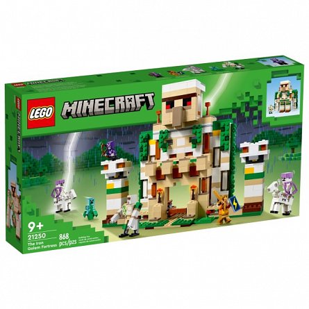 LEGO Minecraft - Fortareata Golemul de fier 21250