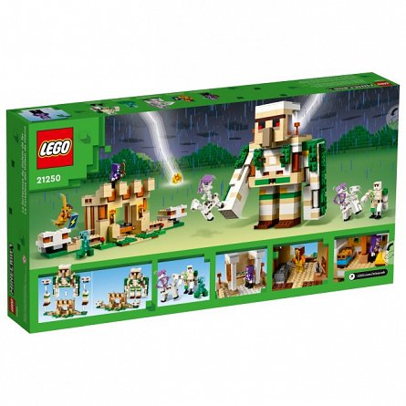 LEGO Minecraft - Fortareata Golemul de fier 21250