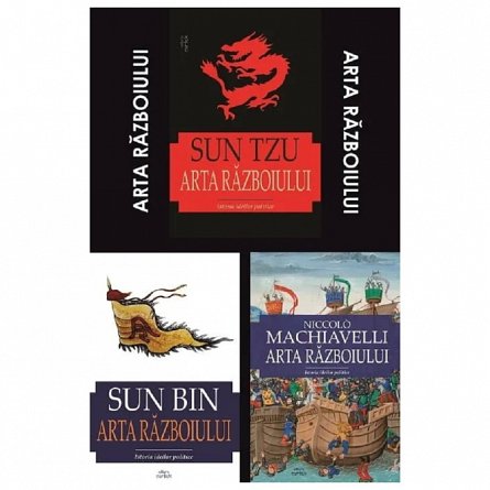 Arta razboiului. Sun Tzu plus Sun Bin plus Niccolo Machiavelli. Pachet 3 volume