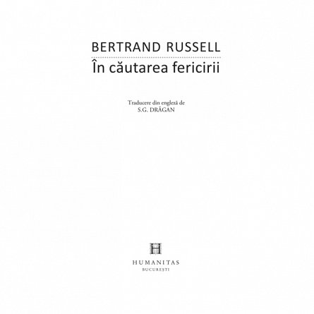 In cautarea fericirii