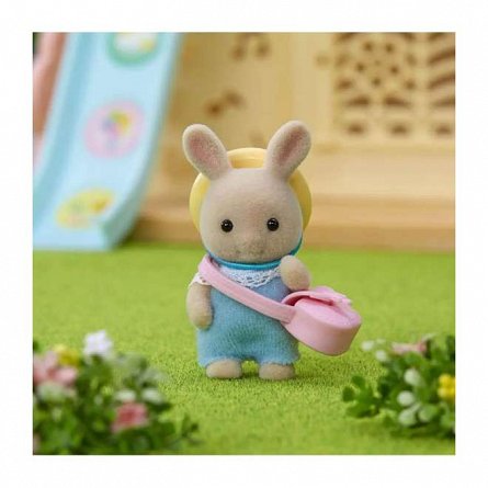 Figurine Sylvanian Families, Bebe Iepuras Milk