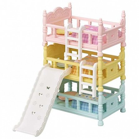 Figurine Sylvanian Families, Patuturi Supraetajate Triple