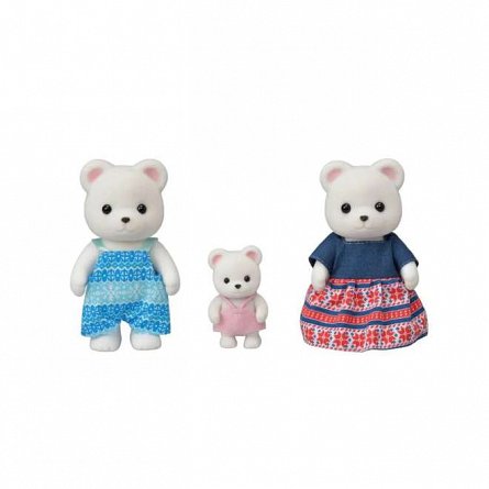 Figurine Sylvanian Families, Familia Ursuletilor Polari