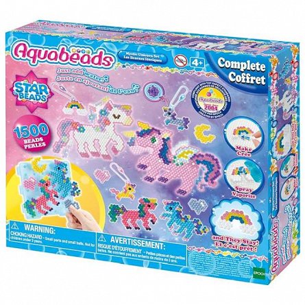 Set Margele Aquabeads, Mystic Unicorn