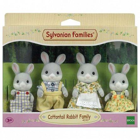 Figurine Sylvanian Families, Familia Iepurasilor Cottontail
