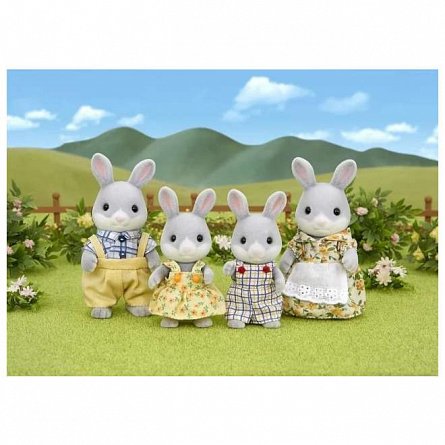Figurine Sylvanian Families, Familia Iepurasilor Cottontail