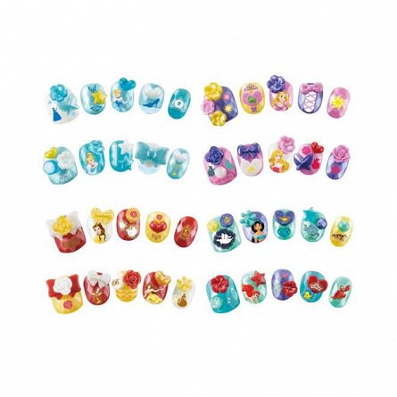 Set Margele Aquabeads, Stickere Pentru Unghii Printese Disney