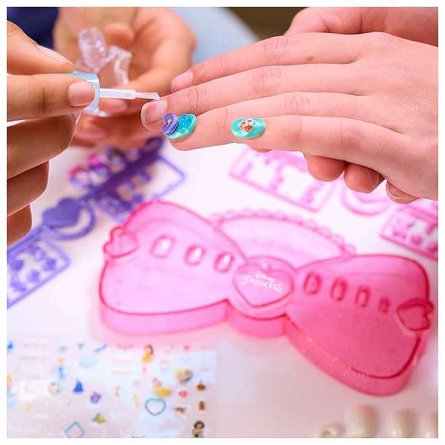 Set Margele Aquabeads, Stickere Pentru Unghii Printese Disney