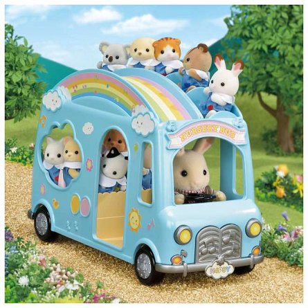 Figurine Sylvanian Families, Loc De Joaca Autobuz