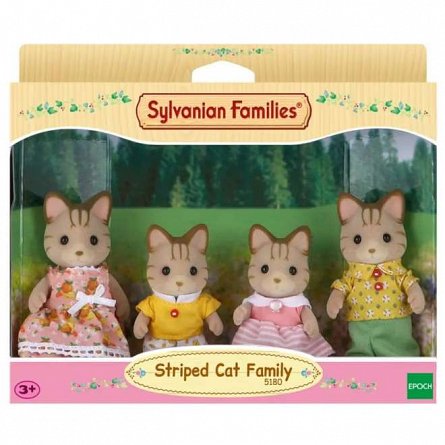 Figurine Sylvanian Families, Familia Pisicutelor Vargate