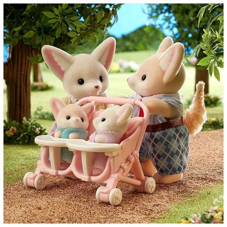 Figurine Sylvanian Families, Familia Vulpitelor Fennec