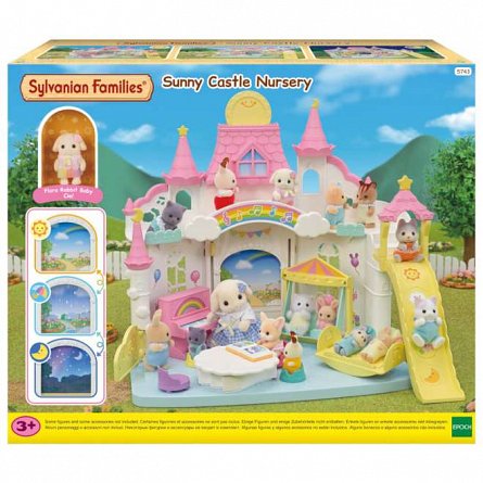 Figurine Sylvanian Families, Loc De Joaca Castel Culori Vesele