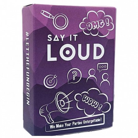 Joc in engleza, Say it Loud - Share Life Stories Adult Card Game