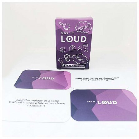 Joc in engleza, Say it Loud - Share Life Stories Adult Card Game