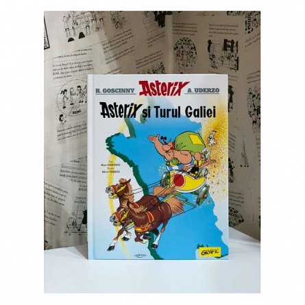 Asterix si Turul Galiei. Asterix, vol. 5