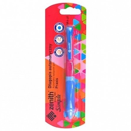 Pix Zenith Praxis, cu mecanism, 0.7 mm, albastru, diverse modele