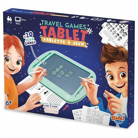 Tableta cu jocuri pentru calatorii, Buki France