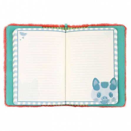 Caiet 18 x 23 cm, 192 file, dictando, Porcusorul Piggy