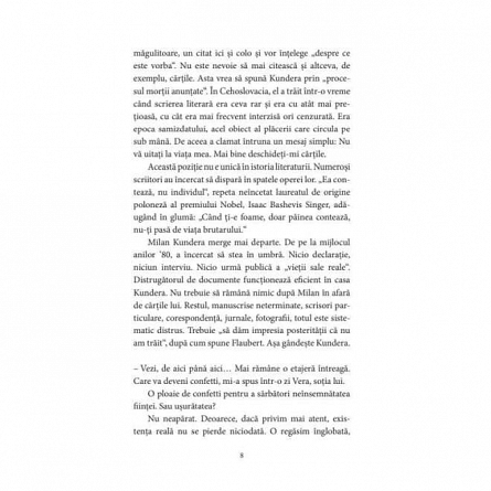 Milan Kundera. Scrisul, ce idee