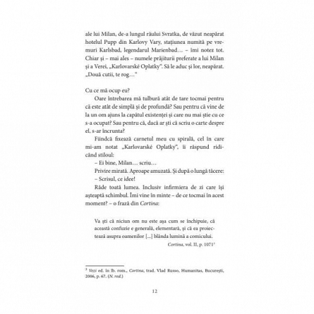 Milan Kundera. Scrisul, ce idee