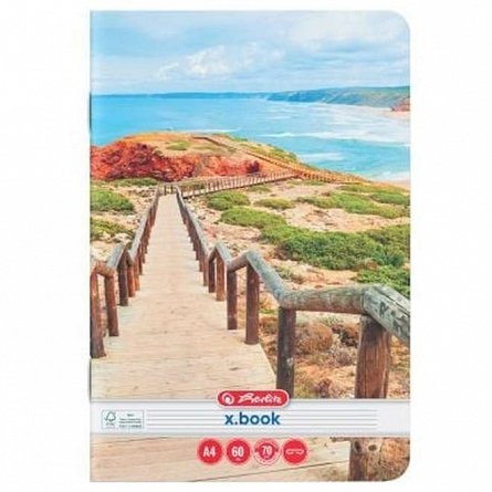 Caiet A4, 60 file, 70 g-mp, dictando, Summer
