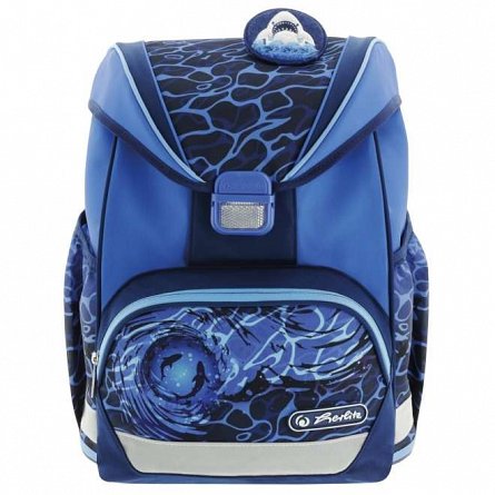 Ghiozdan Herlitz Ultralight, 36 x 28 x 21 cm, Blue Shark