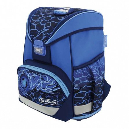 Ghiozdan Herlitz Ultralight, 36 x 28 x 21 cm, Blue Shark