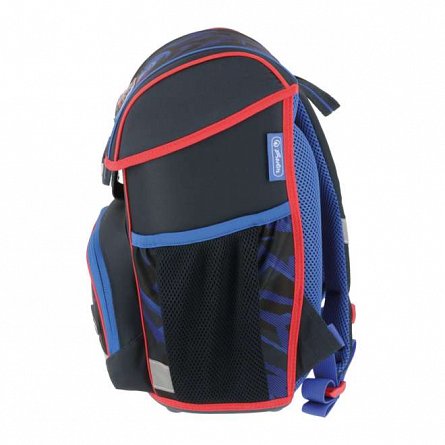 Ghiozdan echipat Herlitz Loop Plus, 37 x 31 x 22 cm, High Speed
