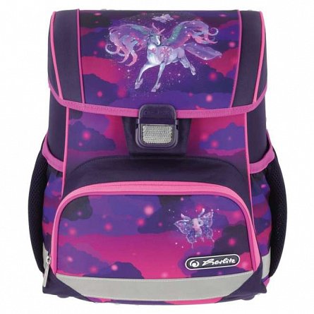 Ghiozdan echipat Herlitz Loop Plus, 37 x 31 x 22 cm, Magic Unicorn