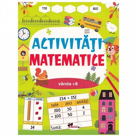 Activitati matematice 8 ani plus