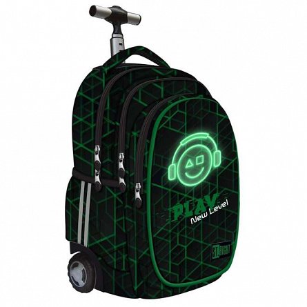 Troller St.Right, 44 x 32 x 25 cm, 4 compartimente, Play New Level, TB01
