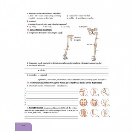 Biologie. Caietul elevului pentru clasa a VII-a