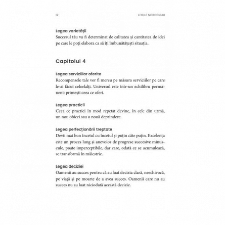 Legile norocului. Sistemul care asigura succesul