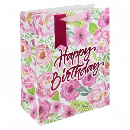 Punga cadou L, JB Birthday Floral