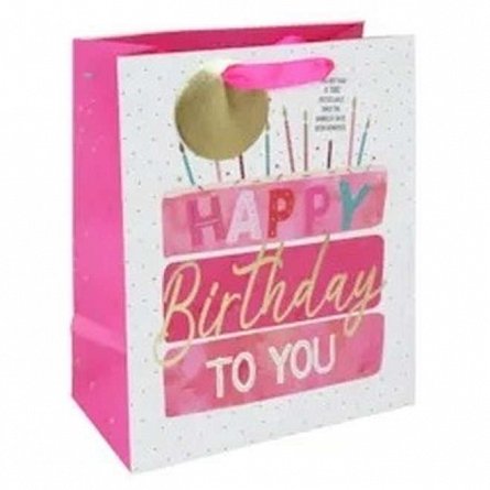 Punga cadou L, Birthday Girl Cake