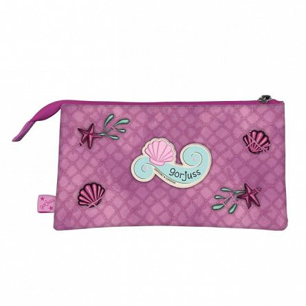 Penar Gorjuss, pouch, 3 compartimente, The World is your Oyster