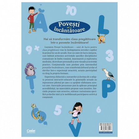 Povesti incantatoare. Caiet de lucru pentru clasa pregatitoare, vol. 2