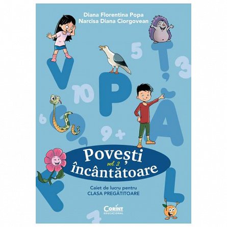 Povesti incantatoare. Caiet de lucru pentru clasa pregatitoare, vol. 2