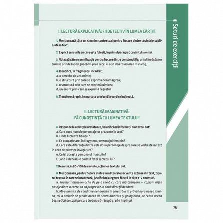 Literatura pentru gimnaziu. Clasa a VII-a. Concepte operationale si exercitii