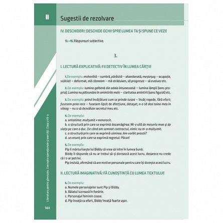 Literatura pentru gimnaziu. Clasa a VII-a. Concepte operationale si exercitii